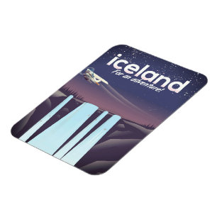 Iceland " For an adventure!' Magnet