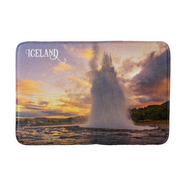 Iceland Geyser Bath Mat (Front)