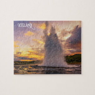 Iceland Geyser Jigsaw Puzzle