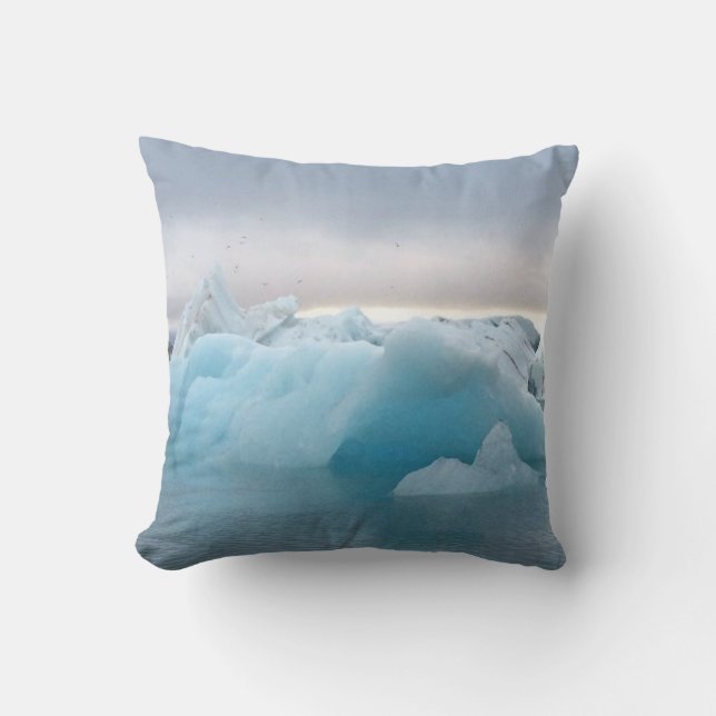 Iceland glacier - cushion (Front)