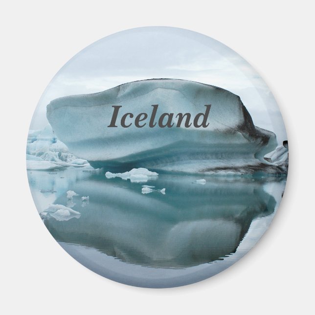 Iceland Glaciers Magnet (Front)
