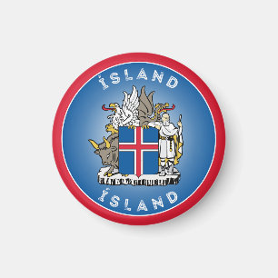 Iceland Heritage Emblem Magnet