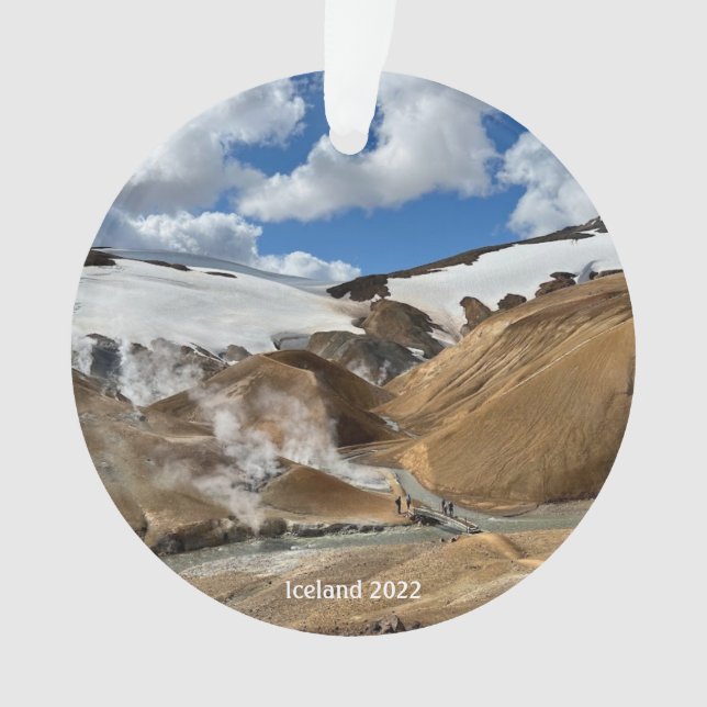 Iceland highlands ornament (Front)