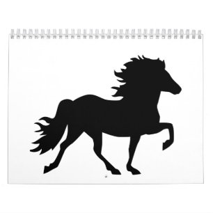 Iceland horse calendar