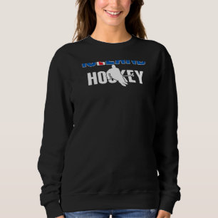 Iceland Ice Hockey  Icelandic Hockey Team Supporte Sweatshirt