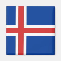 Iceland (Icelandic) Flag