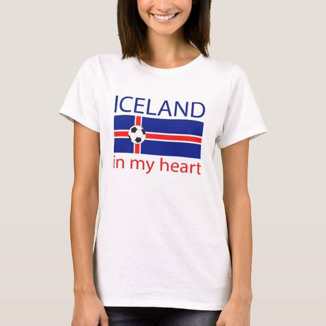 Iceland in my heart T-Shirt (Front)