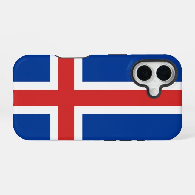 Iceland iPhone 16 Case (Back Horizontal)