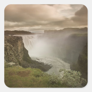 Iceland, Jokulsargljufur National Park. Square Sticker