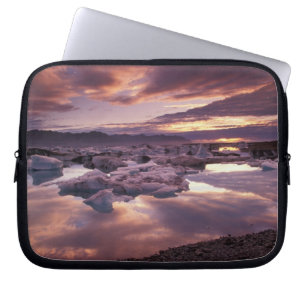Iceland, Jokulsarlon Lagoon, Landscape Laptop Sleeve