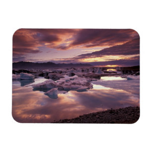 Iceland, Jokulsarlon Lagoon, Landscape Magnet