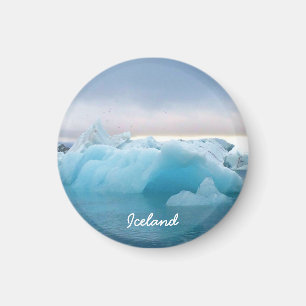 Iceland lagoon magnet