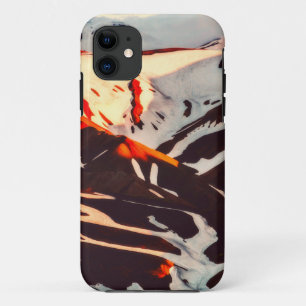 iceland landscape mountains snow iPhone 11 case
