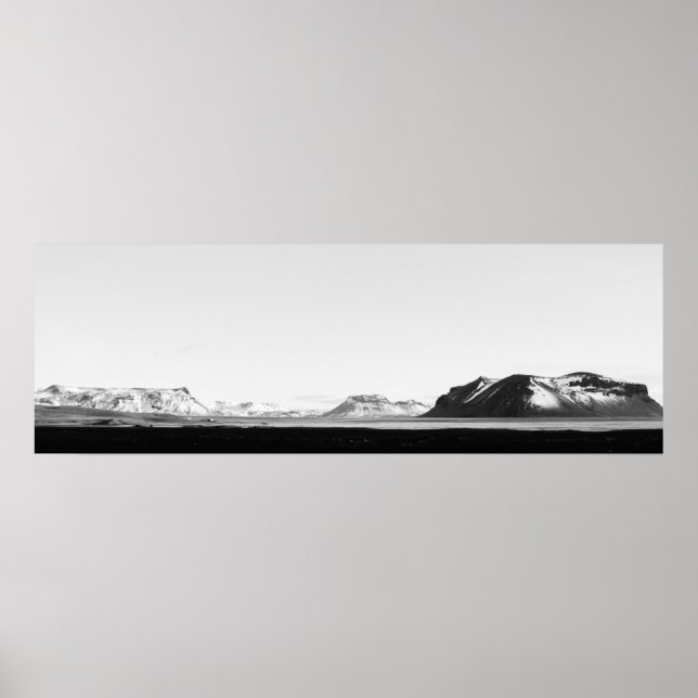 Iceland Landscape Poster (Front)