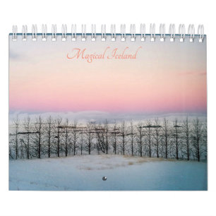 Iceland landscapes calendar 2020