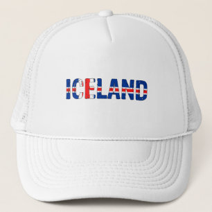 Iceland love patriot trucker hat