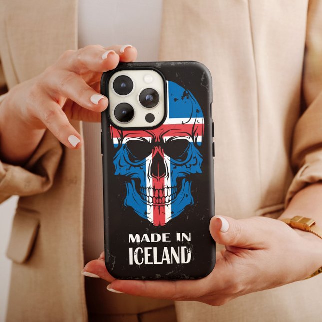 Iceland Made in Iceland Skull iPhone Case Mate (Creator Uploaded)