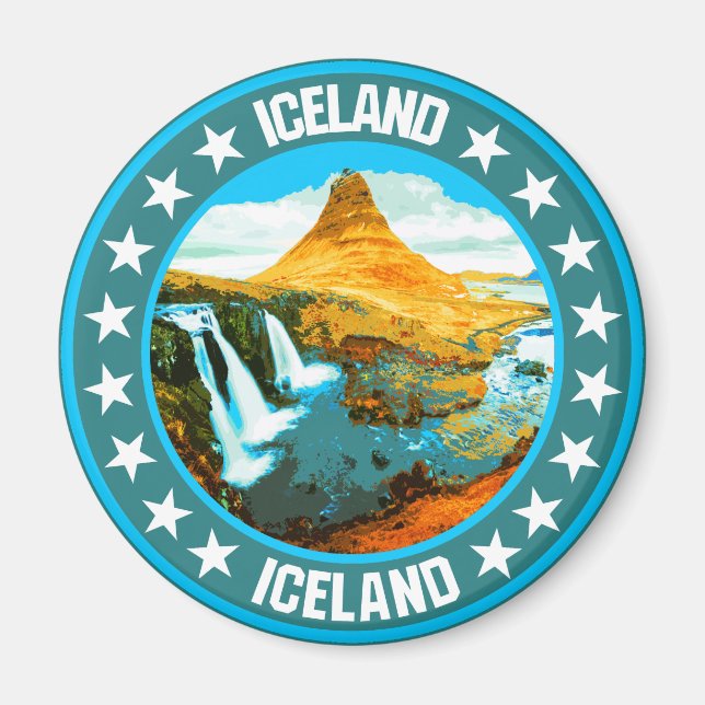 Iceland                                            magnet (Front)
