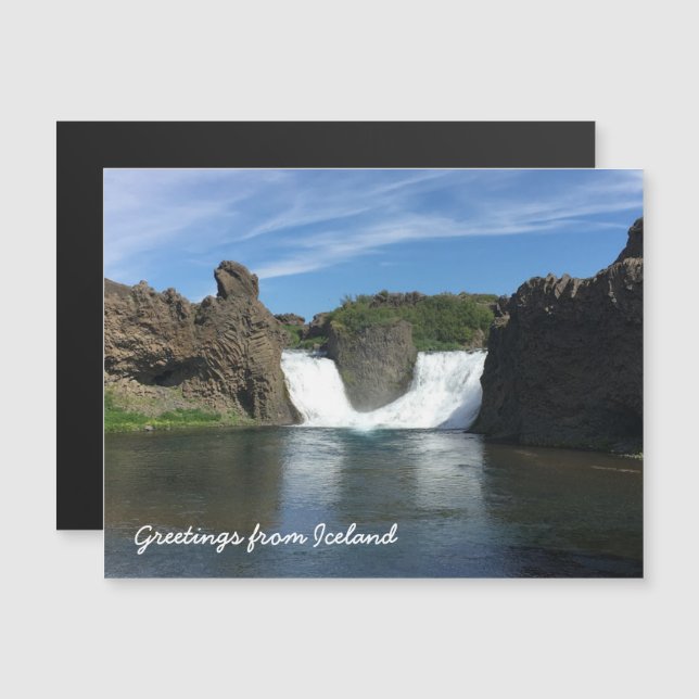Iceland - Magnetic card (Front/Back)