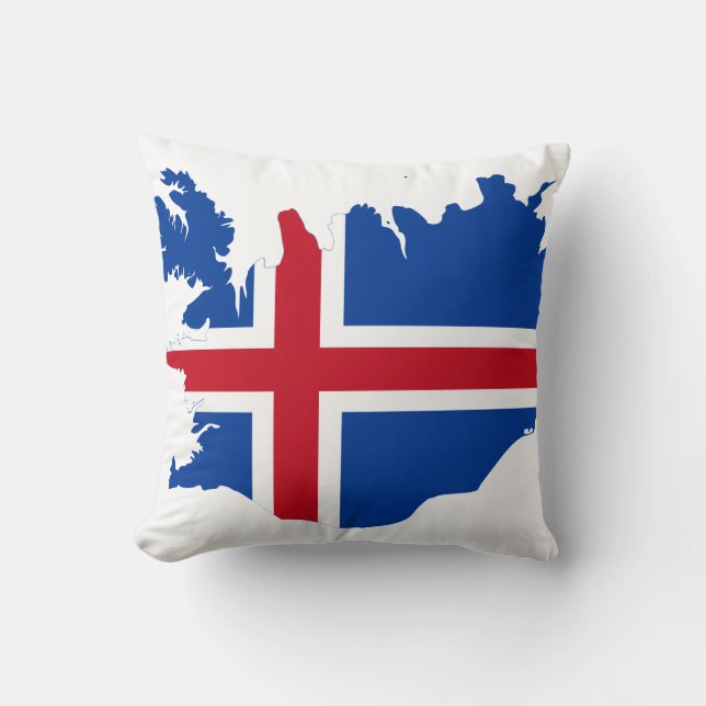 ICELAND MAP CUSHION (Front)