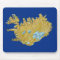 Iceland Map Mousepad