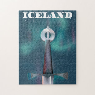 Iceland Mediaeval Sword Jigsaw Puzzle