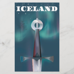 Iceland Mediaeval Sword Stationery