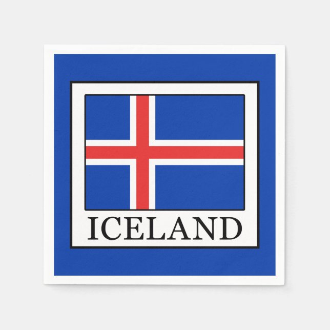 Iceland Napkin (Front)