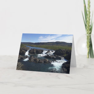 Iceland - Personalised holiday/greeting card