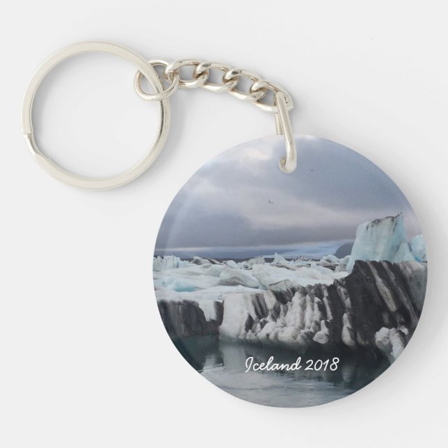 Iceland - Personalised keychain (Front)