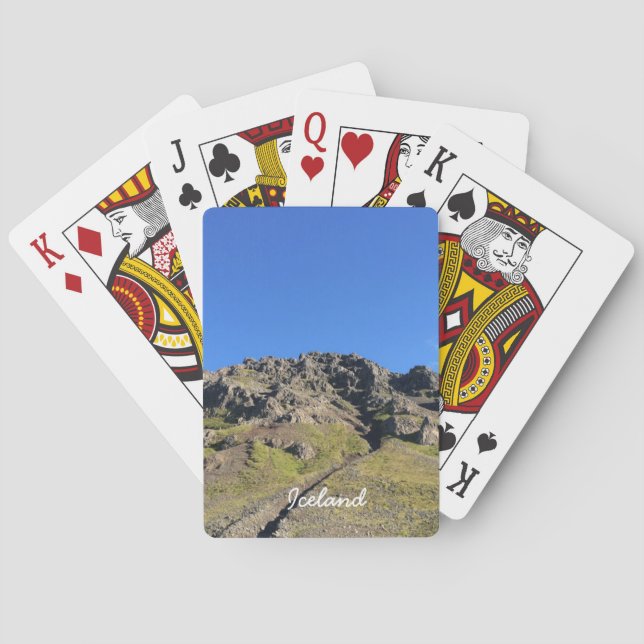 Iceland - Playing cards (Back)