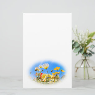 Iceland Poppy Stationery