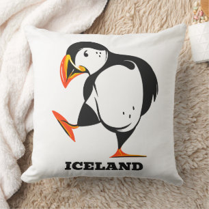 Iceland Puffin Cushion