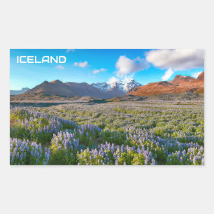 Iceland Rectangular Sticker