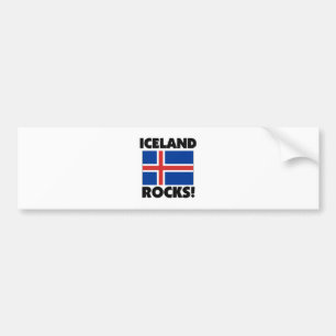 Iceland Rocks Bumper Sticker