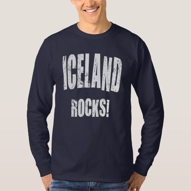 Iceland Rocks! T-Shirt (Front)