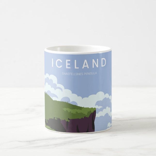 Iceland Snaefellsnes Peninsula Coffee Mug (Center)