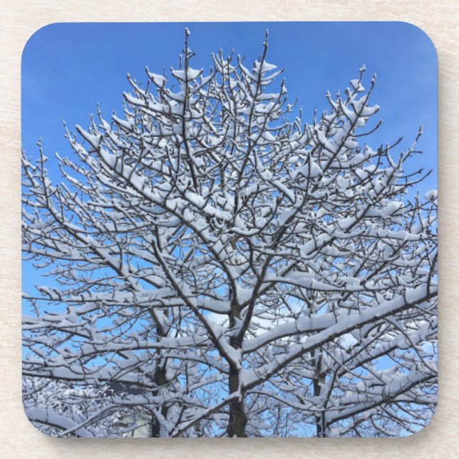 Iceland snow - coaster (Front)