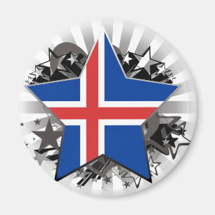 Iceland Star Magnet