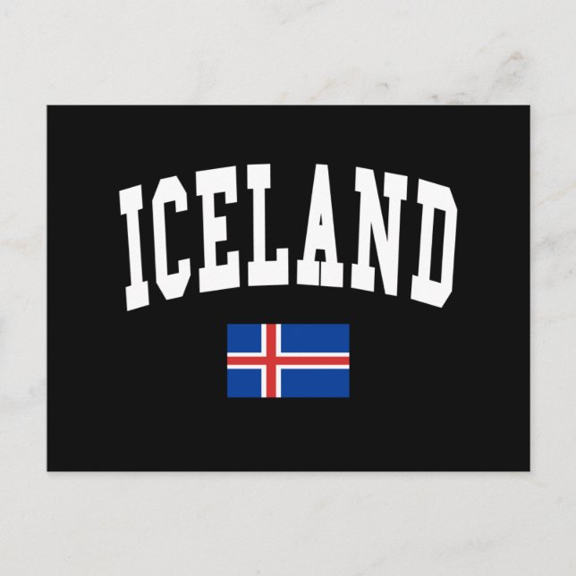 Iceland Style Postcard (Front)