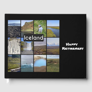 Iceland Summer Landscape Guest Book