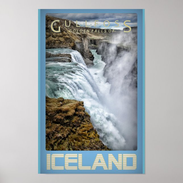 Iceland Travel Poster (Front)