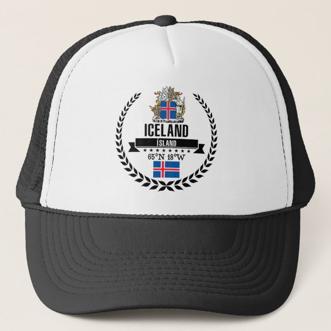 Iceland Trucker Hat (Front)