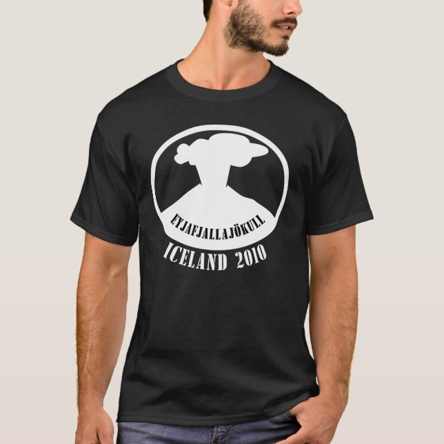 Iceland Volcano 2010 T-Shirt (Front)
