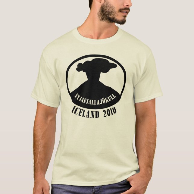 Iceland Volcano 2010 T-Shirt (Front)