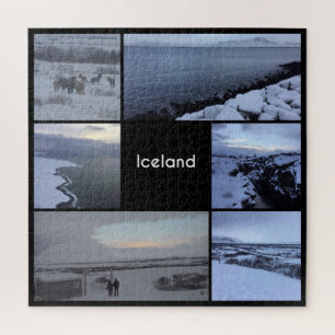 Iceland Winter Landscape Jigsaw Puzzle