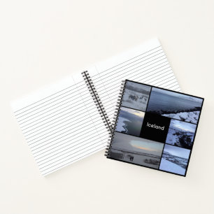 Iceland Winter Landscape Notebook