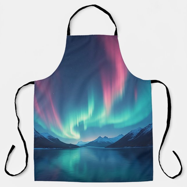 Icelandic Aurora Apron (Front)