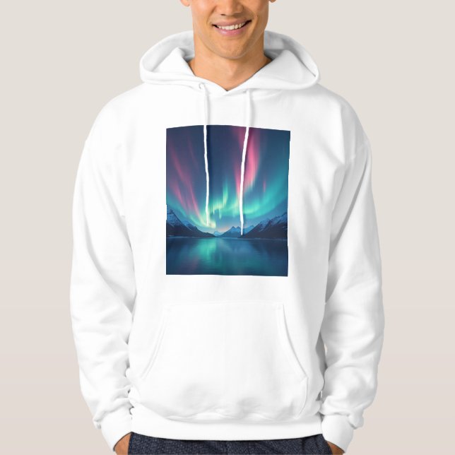 Icelandic Aurora Hoodie (Front)