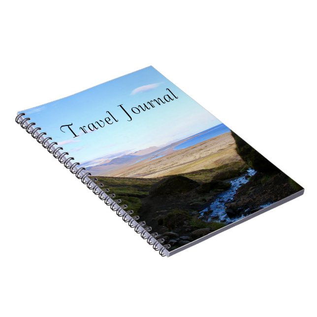Icelandic Bay Travel Journal (Right Side)